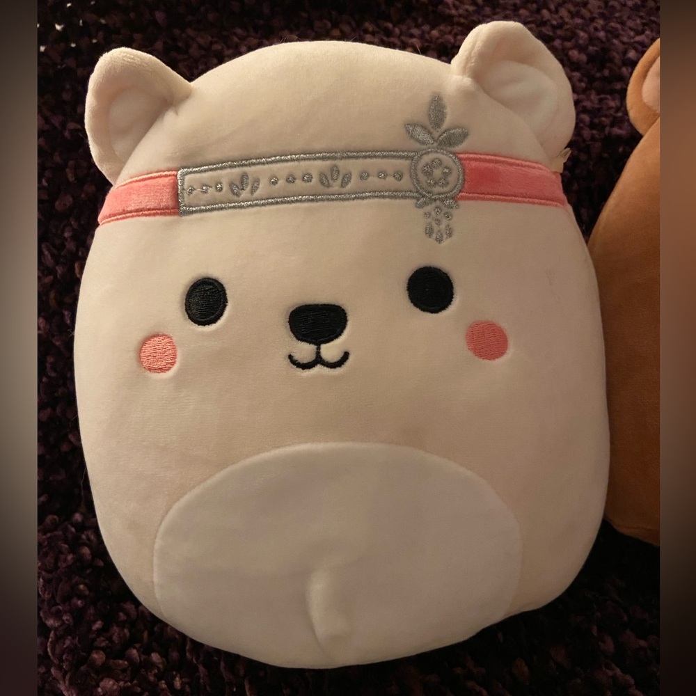 HTF Select Series Brooke and Omar Fancy Bear Friends 8' Squishmallow Set NWT - Picture 2 of 8